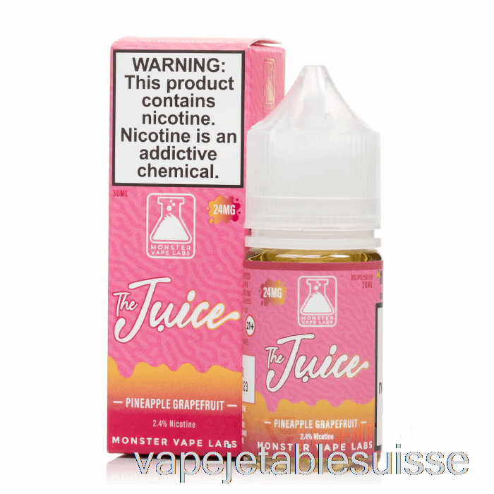 Vape Suisse Ananas Pamplemousse - Le Jus Sels - 30ml 24mg